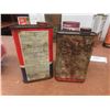 Image 7 : Vintage Oil Cans, Brake Fluid, Linseed Oil, Woods Some With Product