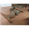 Image 6 : Antique Torch, Jack, Pulley, Gas Can, Water Sprinkler, Coal Bucket, and Oiler