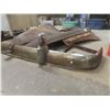 Image 17 : Pallet Lot of Vintage Auto Parts Including Two-Piece Hinged Hood for GM Truck, Chrome Bumper, Radia