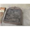Image 2 : Pallet Lot of Vintage Auto Parts Including Two-Piece Hinged Hood for GM Truck, Chrome Bumper, Radia