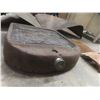 Image 3 : Pallet Lot of Vintage Auto Parts Including Two-Piece Hinged Hood for GM Truck, Chrome Bumper, Radia
