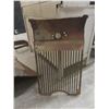 Image 6 : Pallet Lot of Vintage Auto Parts Including Two-Piece Hinged Hood for GM Truck, Chrome Bumper, Radia
