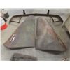 Image 7 : Pallet Lot of Vintage Auto Parts Including Two-Piece Hinged Hood for GM Truck, Chrome Bumper, Radia
