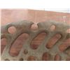Image 4 : Three Vintage Tractor or Implement Seats, Two Metal and One Cast