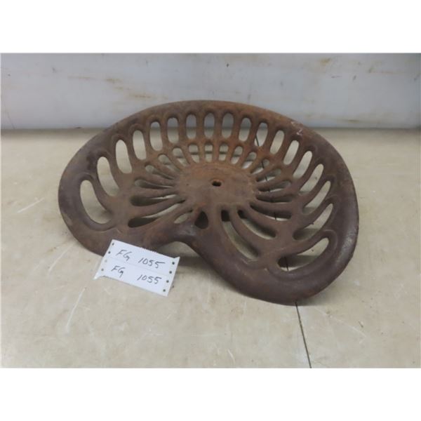 Tractor Implement Cast Iron Seat