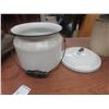 Image 13 : Wash Board, Finger Crock, Enamel Pot, and Two Glass Jars