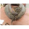 Image 3 : Antique Leather Horse Collar and Two Horse Hames