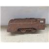Image 16 : Tonka Pressed Allis Chalmers, Van Lines Tractor Section, Case Tractor, Rusty Wind-Up Train,