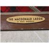 Image 2 : The McDonald Lassie by Rex Woods Cardboard Picture 27" x 21"