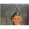 Image 4 : The McDonald Lassie by Rex Woods Cardboard Picture 27" x 21"