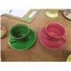 Image 7 : Five Pieces Galleon Ware, Three Pieces Ducal Ware, Four Cups With Saucers, Salt and Pepper Shakers,