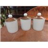 Image 16 : Six-Piece Copper and Ceramic Spice Jar Set, Seven Cups With Saucers, Royal Albert, Royal Winton, Cr
