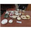 Image 1 : Six-Piece Copper and Ceramic Spice Jar Set, Seven Cups With Saucers, Royal Albert, Royal Winton, Cr