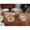 Image 4 : Six-Piece Copper and Ceramic Spice Jar Set, Seven Cups With Saucers, Royal Albert, Royal Winton, Cr