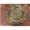Image 2 : Brass Display Plates, Pitcher, Bell, Figures, Candlestick Holders, and More