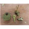 Image 7 : Brass Display Plates, Pitcher, Bell, Figures, Candlestick Holders, and More