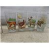 Image 11 : Vintage Jeanette Hellenic Pattern Glass Bowl &  Set of Glasses In Holder, Hazel-Atlas Ice Bucket and