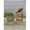 Image 13 : Vintage Jeanette Hellenic Pattern Glass Bowl &  Set of Glasses In Holder, Hazel-Atlas Ice Bucket and