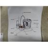 Image 9 : Twelve-Litre Stainless Steel Distiller Three Pot Set - New or Store Return