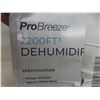 Image 2 : Pro Breeze 2,200 Ft³ Dehumidifier - New or Store Return