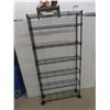 Image 1 : Seven-Tier Metal Shelving Unit 49" x 24" x 6'