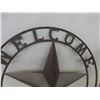 Image 2 : Metal Welcome Sign 36" Diameter