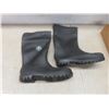 Image 4 : Hardened Steel Toed Rubber Boots Size 11