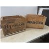 Image 6 : Two Pepsi-Cola Wood Crates 12 1/2" x 19" x 12" and Knox Mens Hat Size 7 1/2 With Hat Box