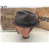 Image 9 : Two Pepsi-Cola Wood Crates 12 1/2" x 19" x 12" and Knox Mens Hat Size 7 1/2 With Hat Box