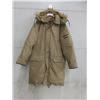 Image 1 : Down-Filled Men's Jacket With Detachable Hood Size 40