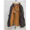 Image 12 : Wool Coat With Fur-Trimmed Hood and Matching Cover-Up Coat, No Sizes Listed
