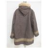 Image 13 : Wool Coat With Fur-Trimmed Hood and Matching Cover-Up Coat, No Sizes Listed
