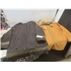 Image 1 : Wool Coat With Fur-Trimmed Hood and Matching Cover-Up Coat, No Sizes Listed
