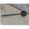 Image 10 : Six Ice Fishing Rods, Reel, and Straining Ladle