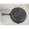 Image 4 : Three Cast Iron Fry Pans 11 1/2", 8", and 4"