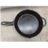 Image 5 : Three Cast Iron Fry Pans 11 1/2", 8", and 4"