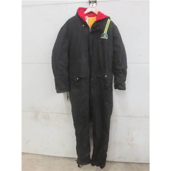 Snowmobile Suit Size Large, One Belt Strap Missing
