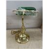 Image 2 : Solid Brass Banker's Lamp