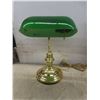 Image 4 : Solid Brass Banker's Lamp