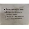 Image 5 : Solid Brass Banker's Lamp