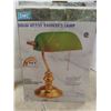 Image 6 : Solid Brass Banker's Lamp