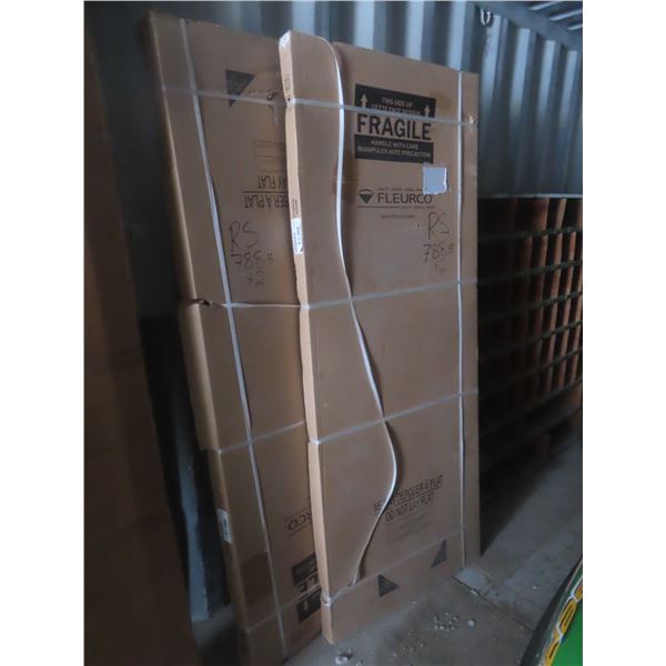 Fleurco Shower Door Model NAP4832-11-40 32" x 75" Two Boxes New/Store Return