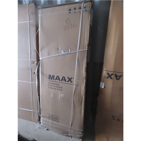 Maax Shower Door Davana Door R4234 42" x 34" New/Store Return