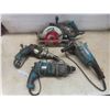 Image 1 : Makita Power Tools: Circular Saw, Angle Grinder, Hammer Drills