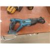 Image 13 : Four Power Tools: DeWalt and Porter-Cable Drivers, Ryobi Planer, Makita Reciprocating Saw, and DeWa