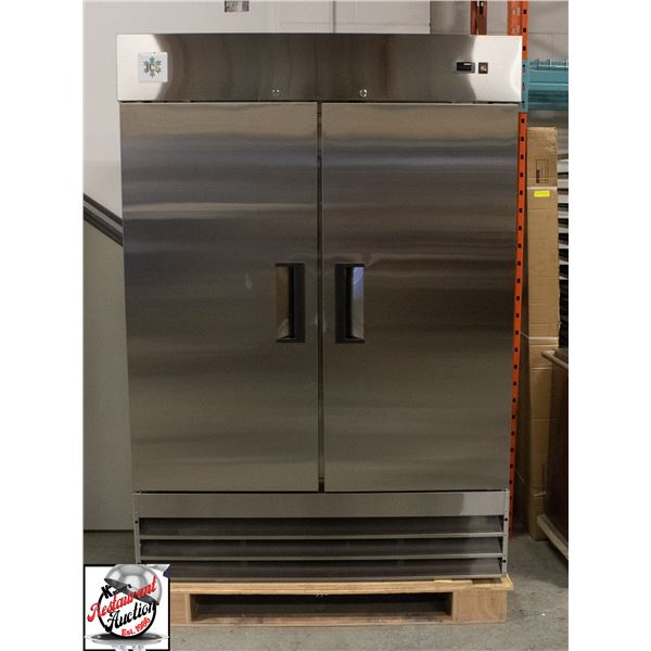 NEW ICE DOUBLE S/S DOOR UPRIGHT REFRIGERATOR