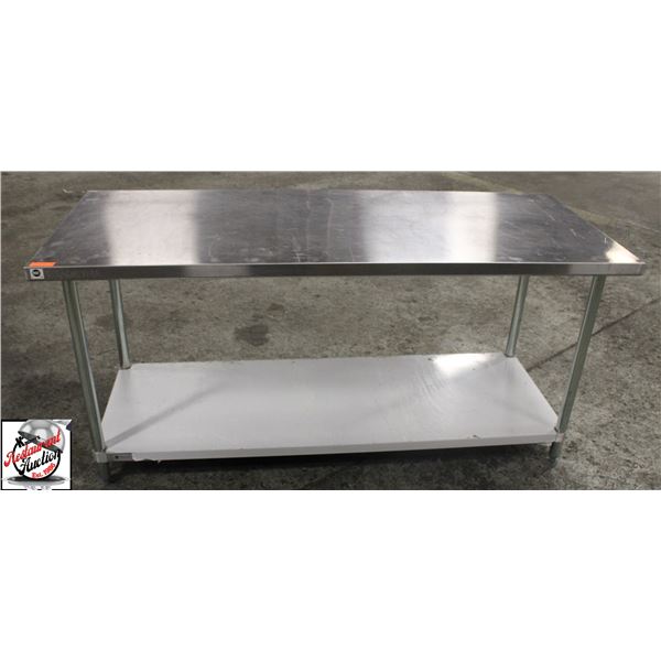 BAILIFF SEIZURE:SAGETRA 72 X30 X34  S/S WORKTABLE