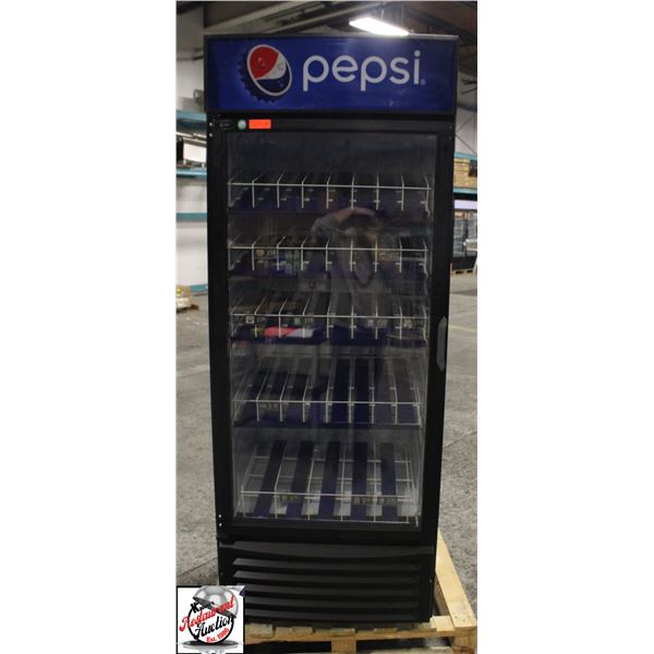 BAILIFF SEIZURE:QBD SINGLE GLASS DOOR COOLER