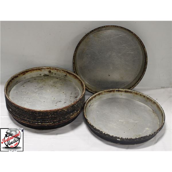 BAILIFF SEIZURE:13 - 12" ALUMINUM PIZZA PANS