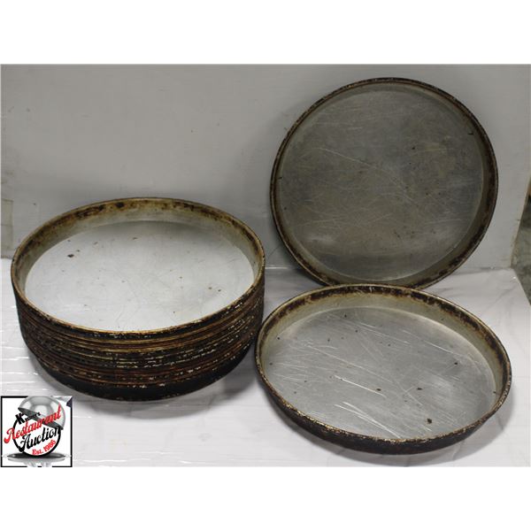 BAILIFF SEIZURE:16 - 14" ALUMINUM PIZZA PANS